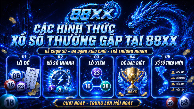 Nhiều loại hình xổ số lô đề